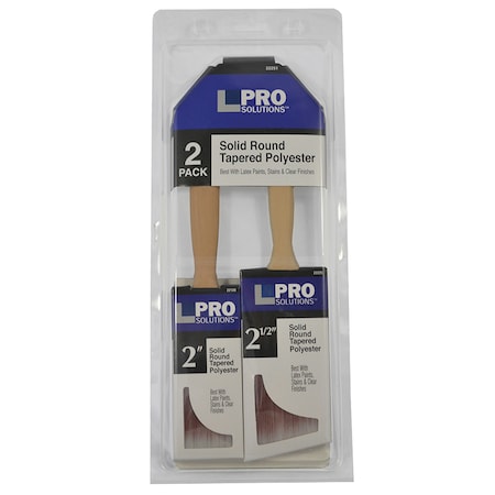 Pro Solutions Paint Brush Set, 2-Piece 22251